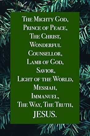 Bulletin- Names of Jesus (Pack of 100)