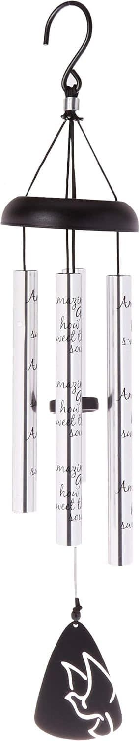 21&quot; SS Chimes Amazing Grace