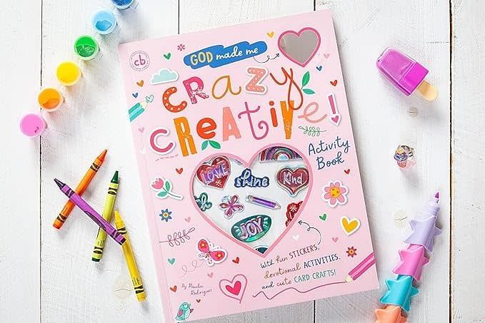 God Made Me Crazy Creative (Activity Book)