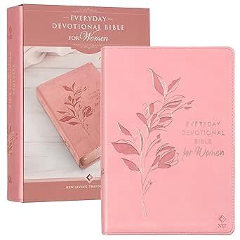NLT Holy Bible Everyday Devotional Bible for Women