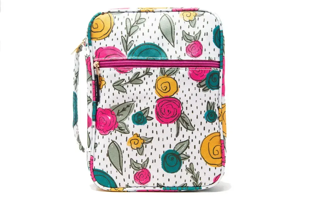 Church Floral Bible Cover
