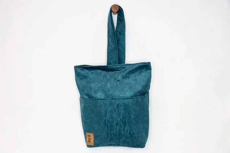 Teal Blush Sling Backpack
