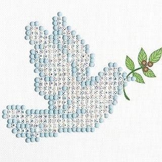 Dove of Peace Diamond Dots