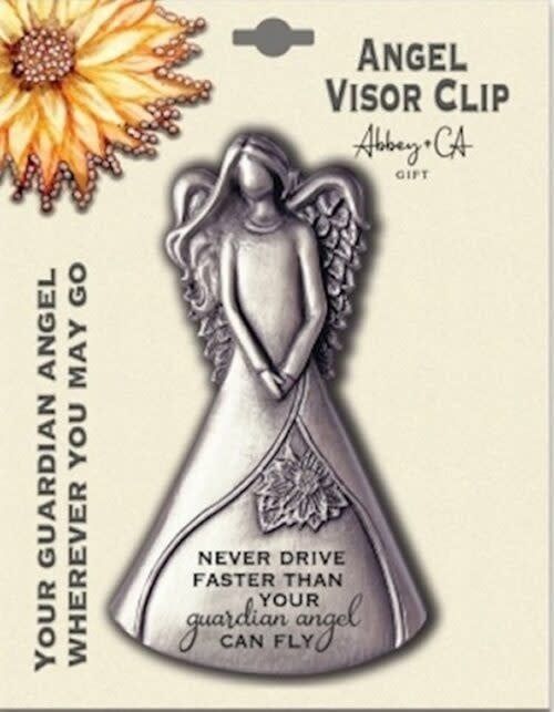 Angel Visor Clip Never Drive Faster