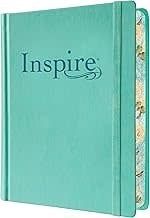 Inspire Bible NLT Blue Hard Cover