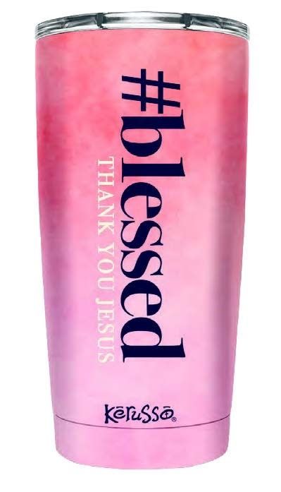 Hashtag Blessed Tumbler
