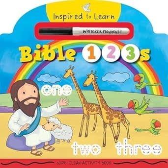 Bible 123&#39;s: Wipe-Clean Activity Book