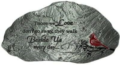 Cardinal Memory Garden Stone