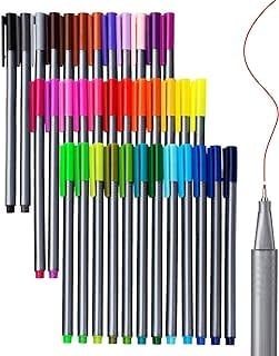Assorted Color Fineliners 0.04 tip
