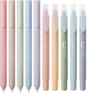 Pen and HIghlighter Set Pastel 10 pack