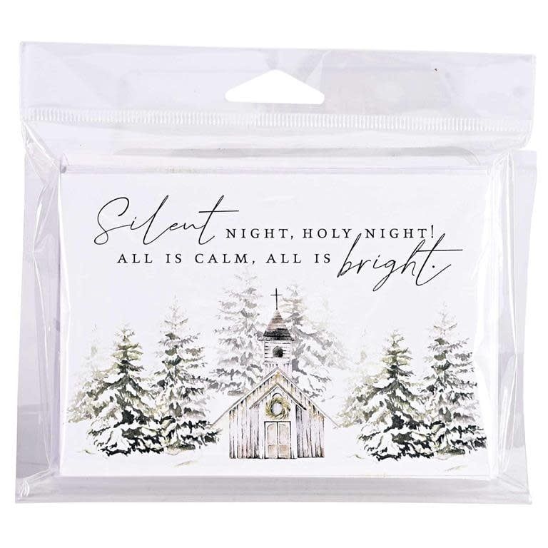 10 Pk Christmas Cars Silent Night