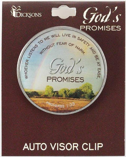 VISOR CLIP-GOD&#39;S PROMISE
