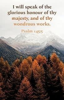 Bulletin Glorious Ps 145:5