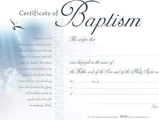 Baptism Certificate
