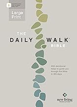 NLT The Daily Walk Bible Filament Lg Print