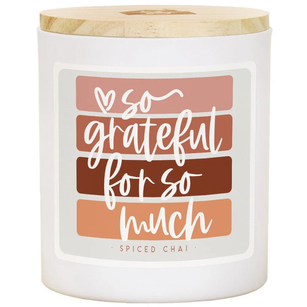 Candle So Grateful for So Much Spiced Chai