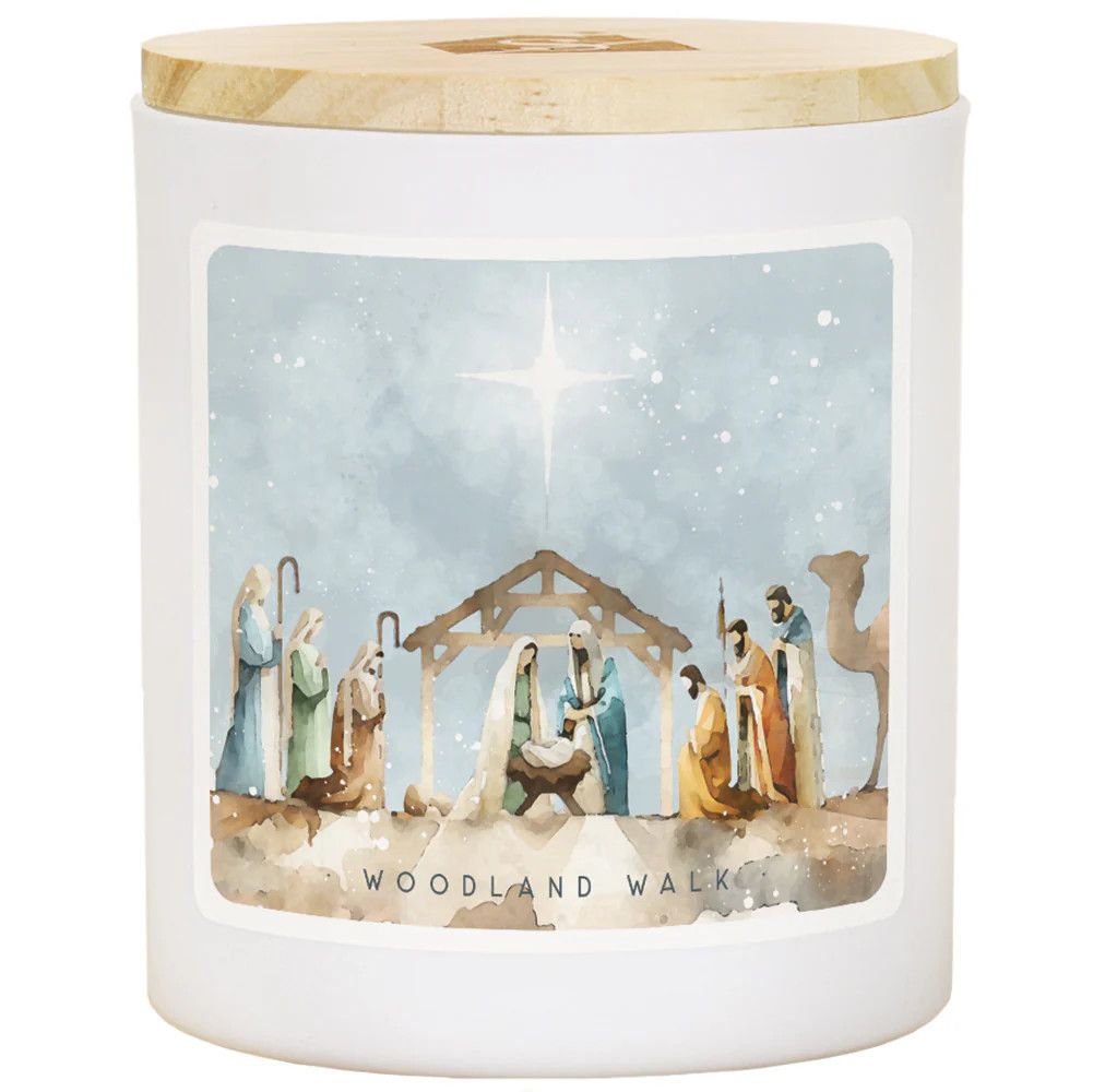 Candle Nativity Woodland Walk