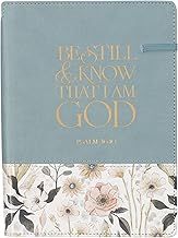 Journal with Pen Holder Be Still Ps 16:10