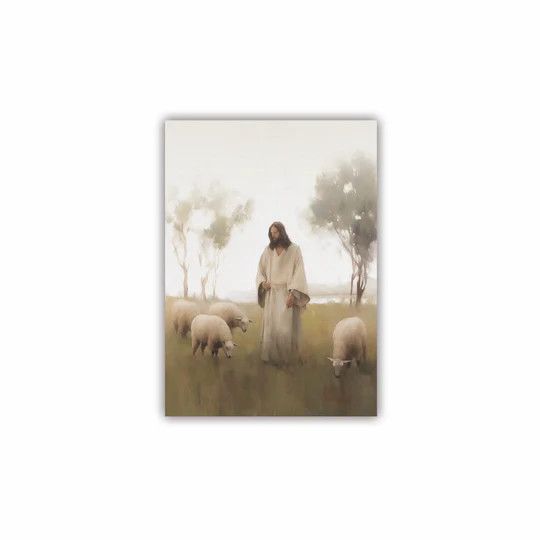 Jesus and Sheep