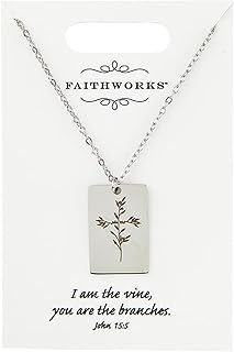 Necklace Vine Silver