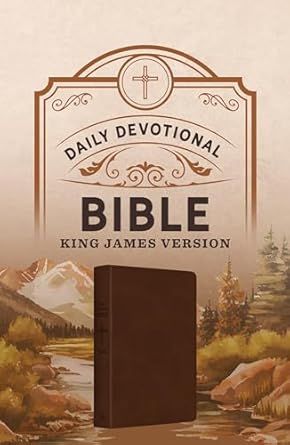 KJV The Daily Devotional Bible Hickory Tea Time
