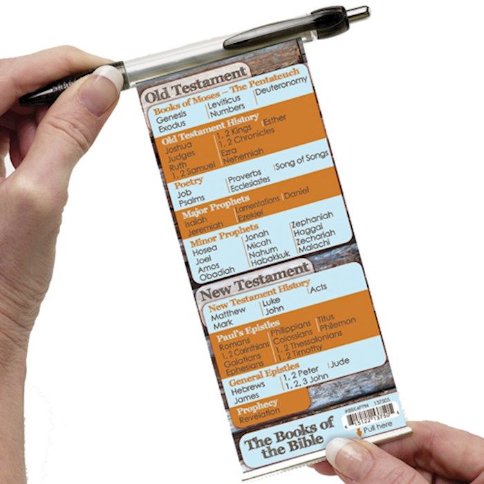 Pen-Books Of The Bible w/Pull-Out Banner