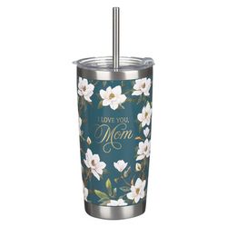 Tumbler Teal Love You Mom Prov. 31 : 25