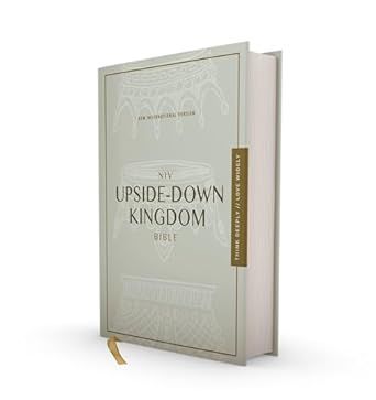 NIV, Upside-Down Kingdom Bible, Hardcover, Gray