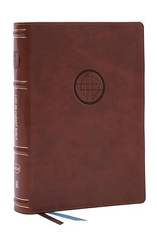 NKJV, Brown Leathersoft, Life in Christ Bible