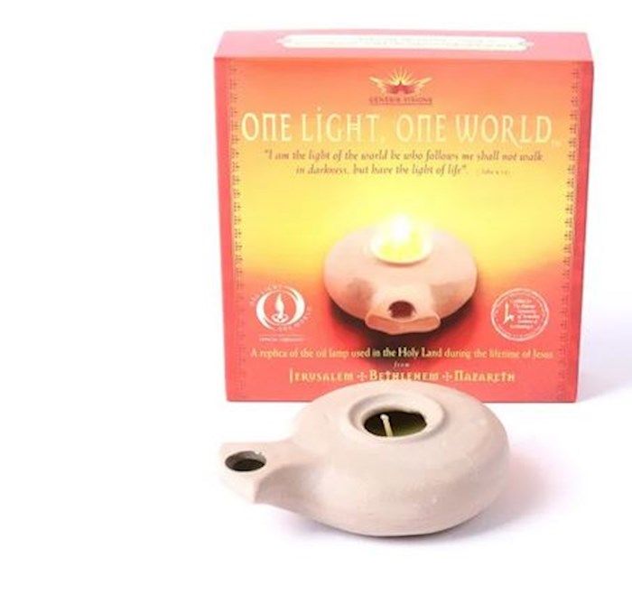 One Light, One World Holy Land Lamp Replica