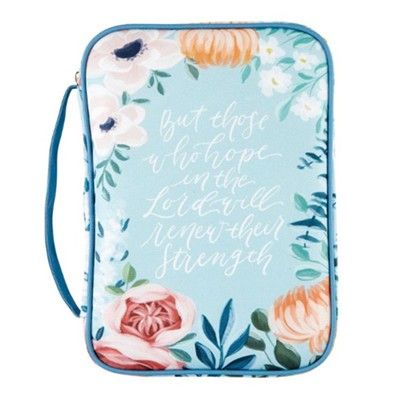 But Those Who Hope in the Lord Bible Cover,  7 x 10-Inch