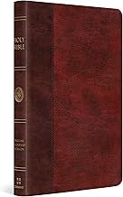 ESV Large Print Thinline Bible Burgundy/Red