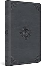 ESV Lg Print Thinline Bible Azurite Blue