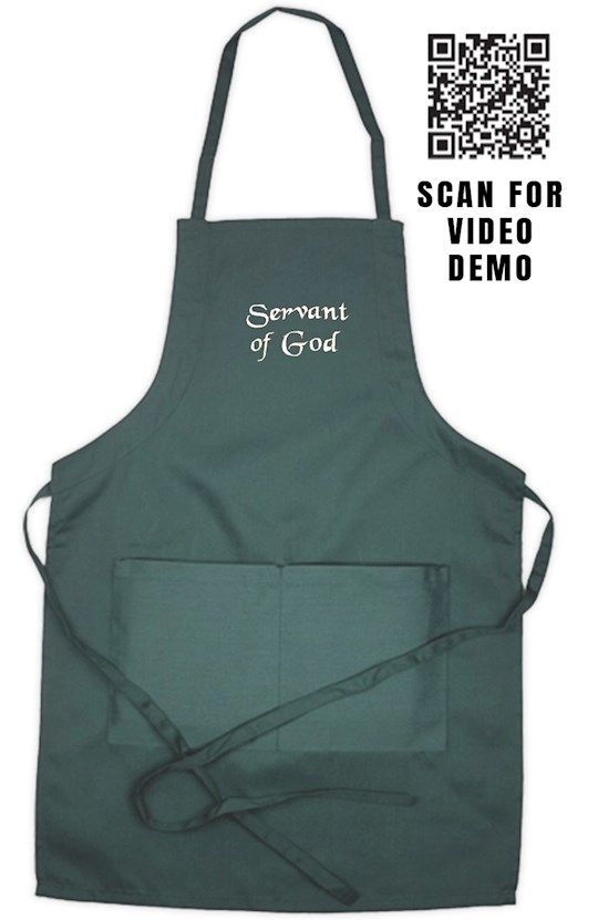Apron Forest Green