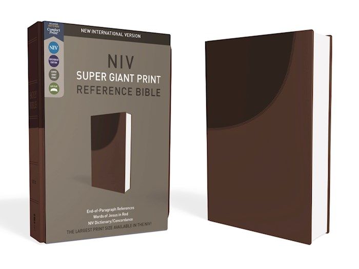NIV Super Giant Print Reference Bible