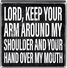 Lord Keep Your Arm Around Me Shelf Sitter