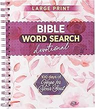 Bible Word Search Lg Print 100 Days of Hope for Your Soul