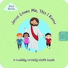 Jesus Love Me Crinkly Cloth Book