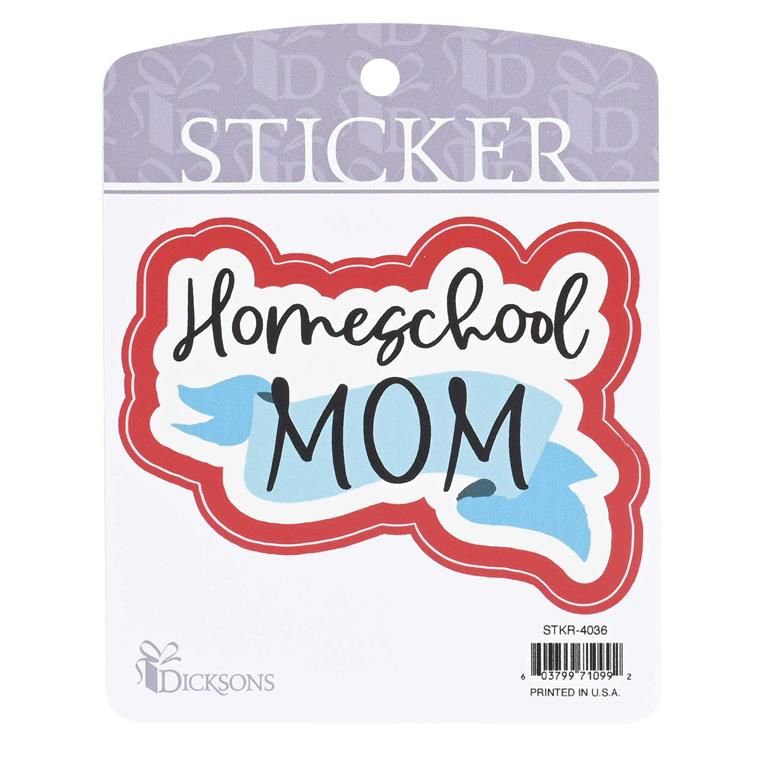 Homeschool Mom Sticker