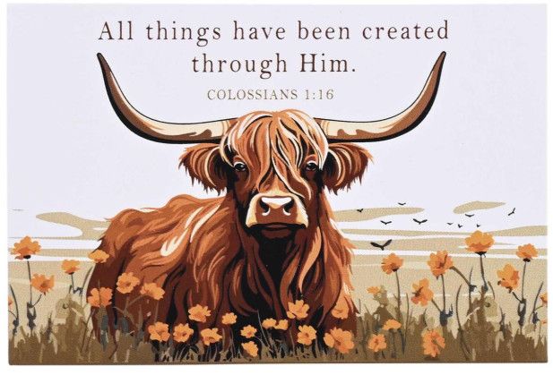 Itty Bitty Card Cow All Things Have Been