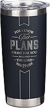 Plans Black Stainless Steel Tumbler