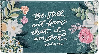 Be Still Checkbook Wallet
