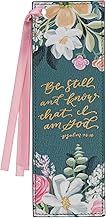 Be Still Faux Leather Bookmark