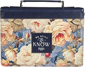 Bible Cover Fashion Navy