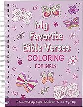 My Favorite Bible Verses Coloring Book for Girls