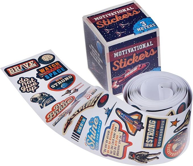 Be Strong and Courageous sticker roll