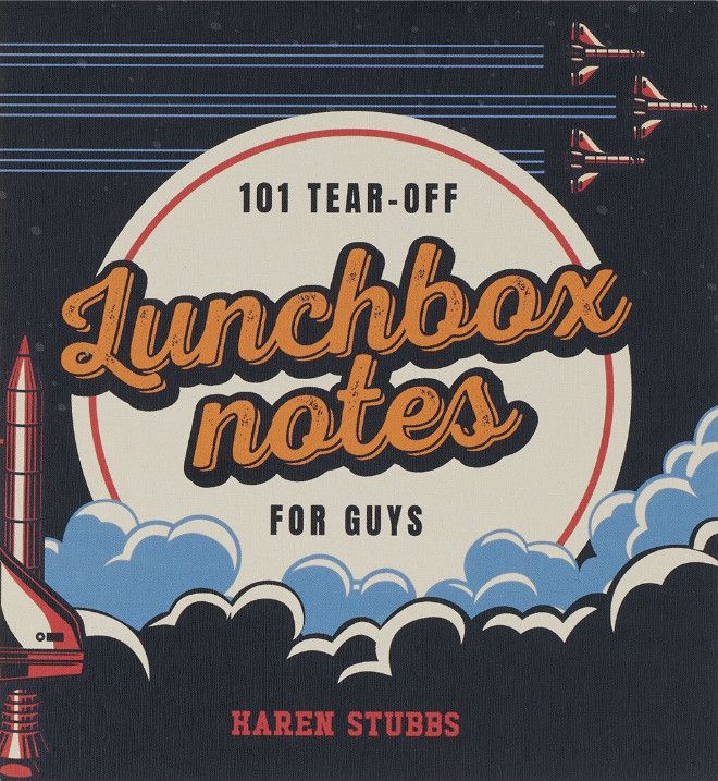 101 Blue Space Lunchbox Notes for Guys