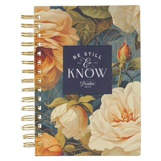 Be Still and Know Journal Yellow Rose