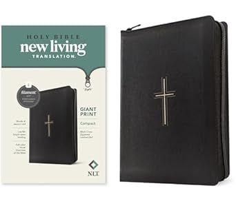 NLT Premium Gift Bible, Filament Enabled (LeatherLike, Classic Black, Red Letter)