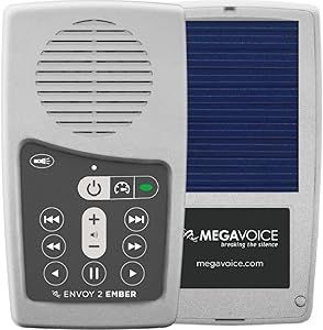 NIV Biblica Anglicized Narrated by David Suchet on The MegaVoice Envoy Silver Solar Bible Player